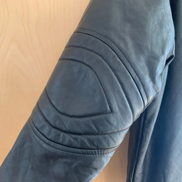 ZARA Boys Faux Leather Jacket Size 11-12 - Picture 7 of 9